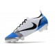 Fotbollsskor Nike Mercurial Vapor 14 Elite FG Vit Blå Svart