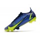 Fotbollsskor Nike Mercurial Vapor 14 Elite FG Recharge - Blå Neon Navy