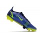 Fotbollsskor Nike Mercurial Vapor 14 Elite FG Recharge - Blå Neon Navy