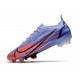 Fotbollsskor Nike Mercurial Vapor 14 Elite FG KM Flames - Lila Silver