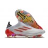 adidas X Speedflow+ FG Fotbollsskor Herr WhiteSpark - Vit Silver Röd