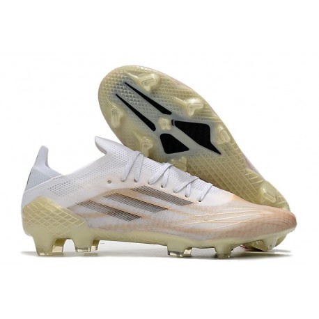 Fotbollsskor adidas X Speedflow.1 FG Inflight - Vit Svart Guld