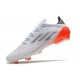 Fotbollsskor adidas X Speedflow.1 FG WhiteSpark - Vit Silver Röd