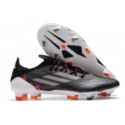 Fotbollsskor adidas X Speedflow.1 FG Edge of Darkness - Svart Vit