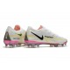 Fotbollsskor för Män Nike Phantom GT2 Elite FG Rawdacious - Vit Röd Rosa