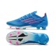 Fotbollsskor adidas X Speedflow.1 FG Sapphire Edge - Blå Rosa Vit