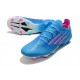 Fotbollsskor adidas X Speedflow.1 FG Sapphire Edge - Blå Rosa Vit