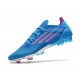 Fotbollsskor adidas X Speedflow.1 FG Sapphire Edge - Blå Rosa Vit