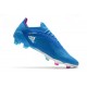 Fotbollsskor adidas X Speedflow.1 FG Sapphire Edge - Blå Rosa Vit