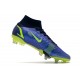 Nike Mercurial Superfly 8 Elite SG-Pro AC Recharge - Blå Neon Navy