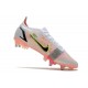 Nike Mercurial Vapor 14 Elite SG Rawdacious - Vit Röd Rosa