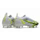 Nike Mercurial Vapor 14 Elite SG Silver Safari - Vit Svart Silver Neon