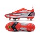 Fotbollsskor för Män Nike Mercurial Vapor 14 Elite SG CR7 Spark Positivity - Röd Svart Vit Orange