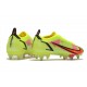 Nike Mercurial Vapor 14 Elite SG Volt Svart Bright Crimson