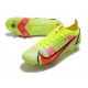 Nike Mercurial Vapor 14 Elite SG Volt Svart Bright Crimson