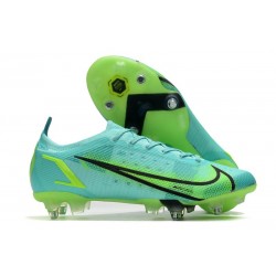 Fotbollsskor för Män Nike Mercurial Vapor 14 Elite SG Impulse - Turkos Grön