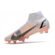 Nike Mercurial Superfly 8 Elite SG-Pro AC Rawdacious - Vit Röd Rosa