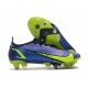 Nike Mercurial Vapor 14 Elite SG Recharge - Blå Neon Navy