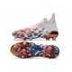 adidas Predator Freak + FG Herr Paul Pogba X Stella McCartney - Vit Svart Orange