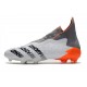 Fotbollsskor adidas Predator Freak + FG Herr WhiteSpark - Vit Silver Röd