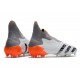 Fotbollsskor adidas Predator Freak + FG Herr WhiteSpark - Vit Silver Röd
