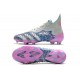 Fotbollsskor adidas Predator Freak + FG Herr Silver Blå Rosa