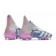 Fotbollsskor adidas Predator Freak + FG Herr Silver Blå Rosa