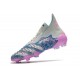 Fotbollsskor adidas Predator Freak + FG Herr Silver Blå Rosa