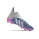 Fotbollsskor adidas Predator Freak + FG Herr Silver Blå Rosa