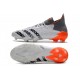 Fotbollsskor Adidas Predator Freak.1 Fg WhiteSpark - Vit Silver Röd