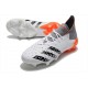 Fotbollsskor Adidas Predator Freak.1 Fg WhiteSpark - Vit Silver Röd