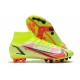 Fotbollsskor Nike Mercurial Superfly 8 Elite AG Volt Svart Bright Crimson