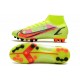 Fotbollsskor Nike Mercurial Superfly 8 Elite AG Volt Svart Bright Crimson