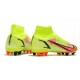 Fotbollsskor Nike Mercurial Superfly 8 Elite AG Volt Svart Bright Crimson