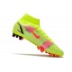 Fotbollsskor Nike Mercurial Superfly 8 Elite AG Volt Svart Bright Crimson