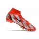Fotbollsskor Nike Mercurial Superfly 8 Elite AG CR7 Spark Positivity - Röd Svart Vit Orange