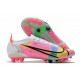 Nike Mercurial Vapor 14 Elite AG Herr Dragonfly - Vit Silver Mörklila LIMITED EDITION