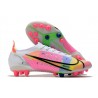 Nike Mercurial Vapor 14 Elite AG Herr Dragonfly - Vit Silver Mörklila LIMITED EDITION