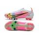 Nike Mercurial Vapor 14 Elite AG Herr Dragonfly - Vit Silver Mörklila LIMITED EDITION