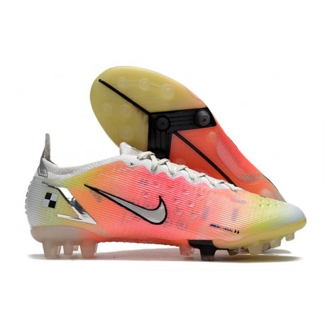 Nike Mercurial Vapor 14 Elite AG Herr Vit Röd Silver