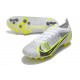 Nike Mercurial Vapor 14 Elite AG Herr Silver Safari - Vit Svart Silver Neon