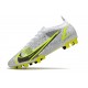 Nike Mercurial Vapor 14 Elite AG Herr Silver Safari - Vit Svart Silver Neon