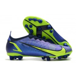 Nike Mercurial Vapor 14 Elite AG Herr Recharge - Blå Neon Navy