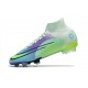 Nike Mercurial Superfly VIII Elite DF FG Dream Speed 5 -Grön Neon Lila