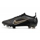 Nike 2022 Mercurial Vapor XIV Elite FG Shadow - Svart Guld Silver