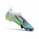 Nike 2022 Mercurial Vapor XIV Elite FG Dream Speed 5 - Grön Neon Lila