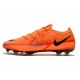 Fotbollsskor för Män Nike Phantom GT2 Elite FG Orange Svart