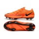 Fotbollsskor för Män Nike Phantom GT2 Elite FG Orange Svart