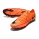Fotbollsskor för Män Nike Phantom GT2 Elite FG Orange Svart