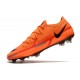 Fotbollsskor för Män Nike Phantom GT2 Elite FG Orange Svart